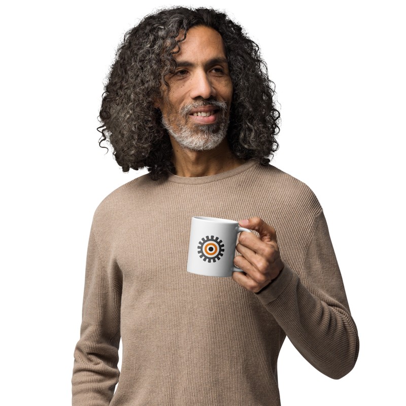 Ubuntu White Glossy Mug — view 4