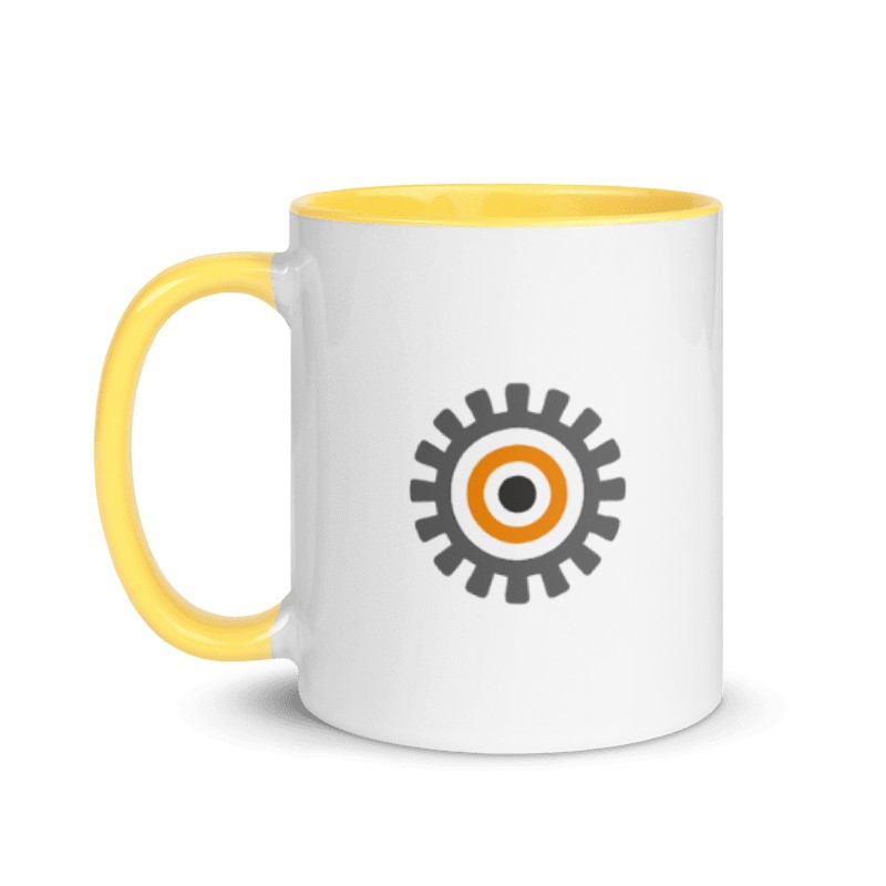 Ubuntu Mug with Color Inside — view 2