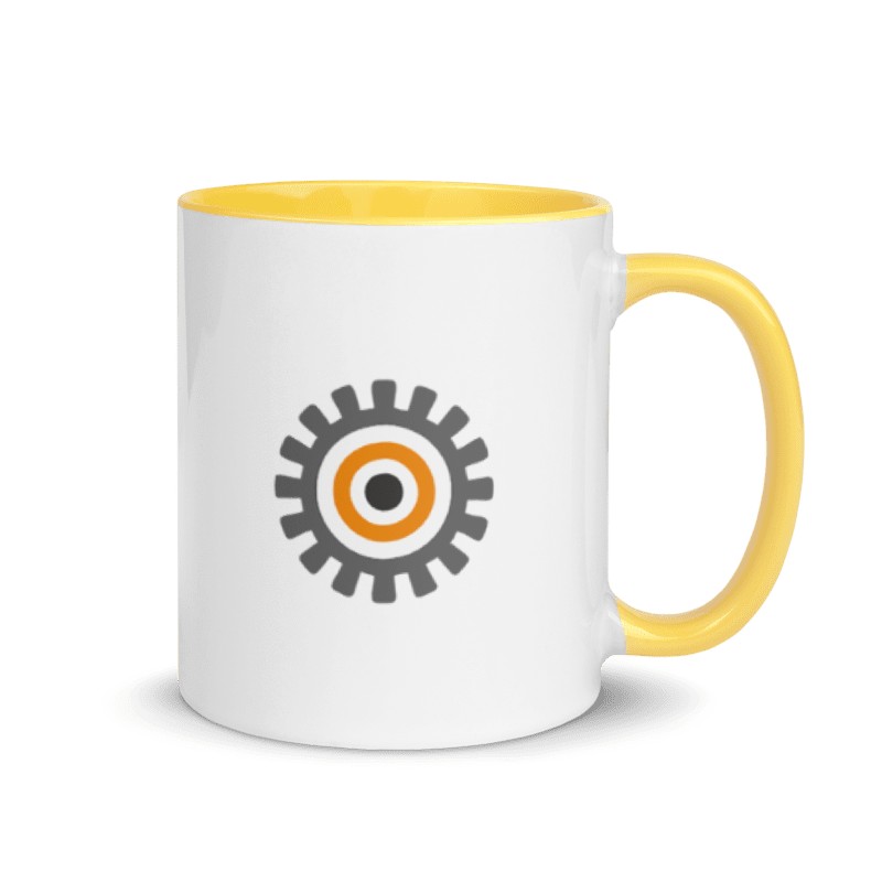 Ubuntu Mug with Color Inside — view 3