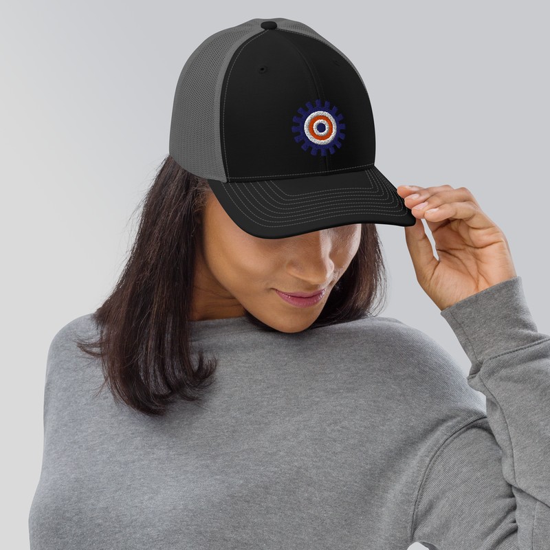 Ubuntu Trucker Cap (Snapback) — view 3
